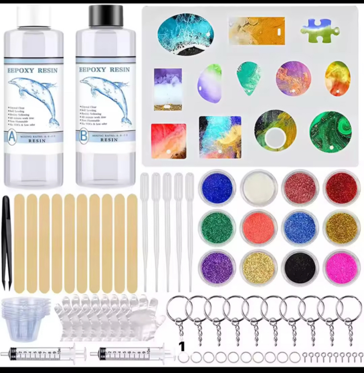 Kit Resina Principiantes