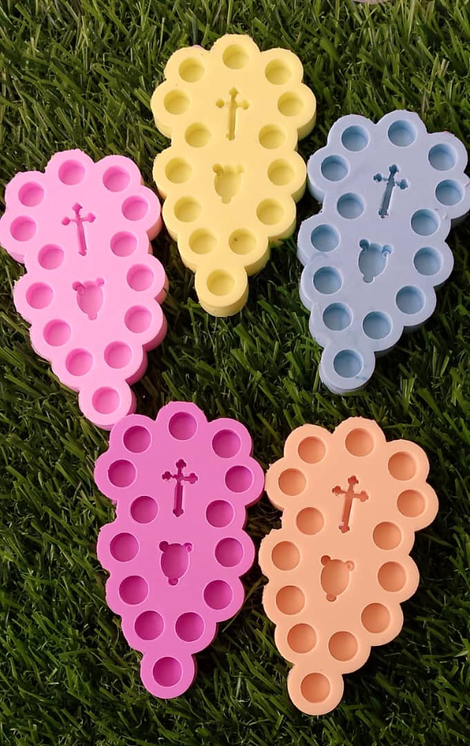 Molde Vidda Rosario Para Armar 